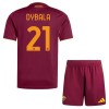 Camisola + Calções AS Roma Dybala 21 Criança Equipamento 1ª 2025-26